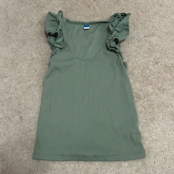 Old Navy Tops - Ruffle Sleeve Tank Top
